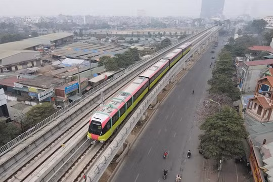 Đường sắt đô thị Nhổn - ga Hà Nội sẽ hoàn thành vào năm 2029