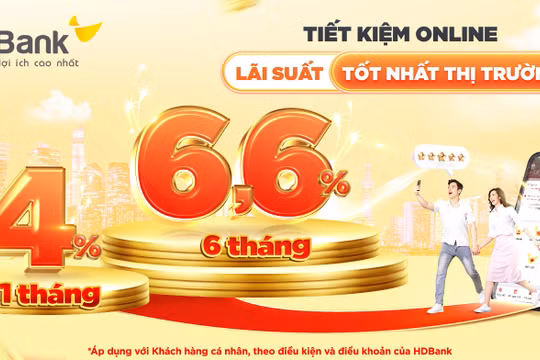Khách hàng "chọn mặt gửi tiền" khi HDBank công bố mức lãi suất mới