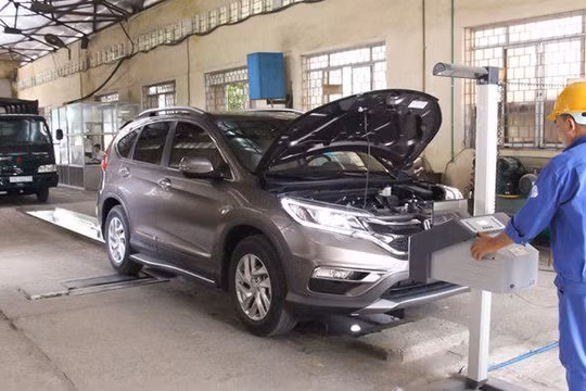Trong 5 tháng, hơn 50.000 phương tiện trượt đăng kiểm lần đầu