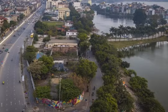 Nhiều dự án công viên ở Hà Nội đang “đắp chiếu”
