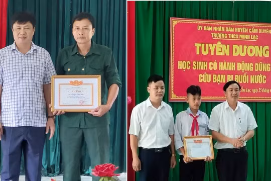 Chủ tịch nước gửi thư khen các công dân dũng cảm cứu người đuối nước ở Nghệ An, Hà Tĩnh