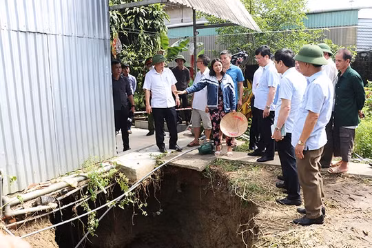 Vụ hố sụt lún ở Nghệ An: Liên đoàn địa chất chỉ ra nguyên nhân, huyện không chấp nhận