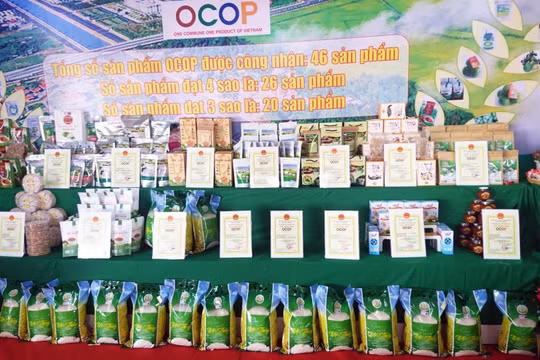 Đến năm 2025, có ít nhất 10.000 sản phẩm OCOP được công nhận đạt từ 3 sao trở lên