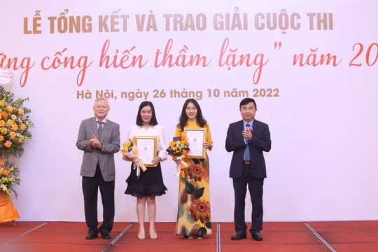 Hơn 480 tác phẩm tham dự cuộc thi “Những cống hiến thầm lặng” năm 2022