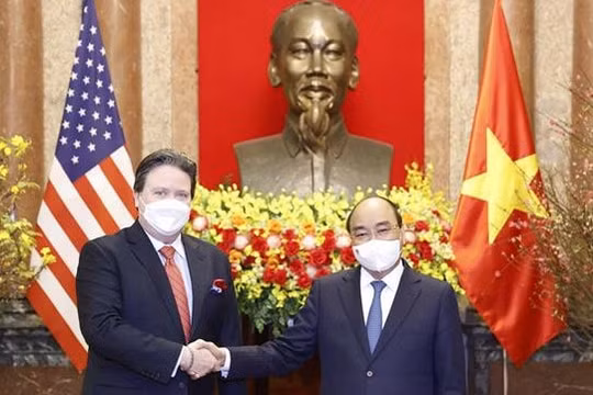 Chủ tịch nước tiếp Đại sứ Hoa Kỳ