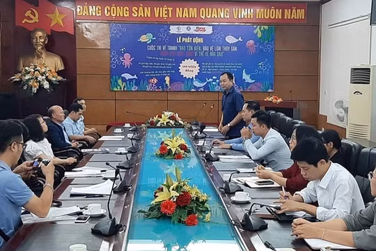 Phát động Cuộc thi vẽ tranh "Bảo tồn biển, bảo vệ loài thủy sản nguy cấp, quý, hiếm vì thế hệ mai sau"