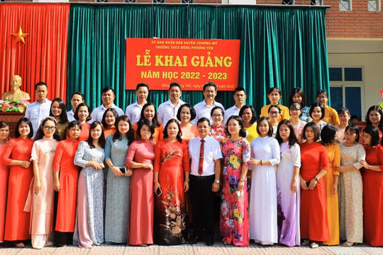 Trường THCS Đông Phương Yên: Không ngừng đổi mới trong công tác công tác dạy và học 