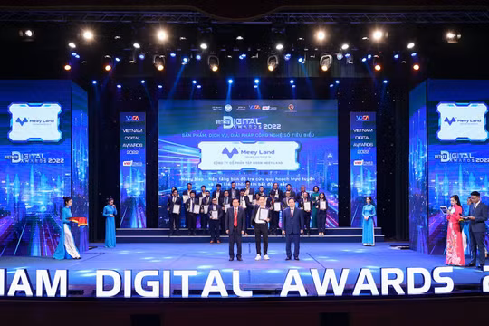 Meey Land thắng lớn tại Giải thưởng Chuyển đổi số Việt Nam - Vietnam Digital Awards 2022