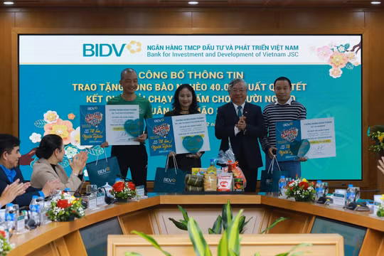 BIDV dành 20 tỷ đồng tặng quà Tết cho người nghèo Xuân Quý Mão 2023