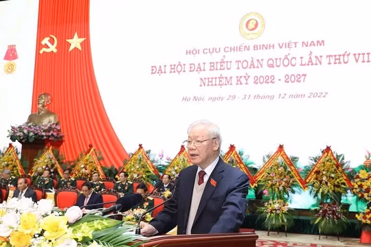 Tổng Bí thư Nguyễn Phú Trọng: Hội Cựu chiến binh đóng góp quan trọng vào sự nghiệp xây dựng và bảo vệ Tổ quốc