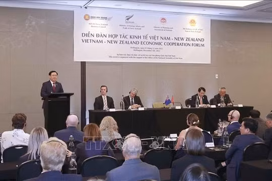 Chủ tịch Quốc hội Vương Đình Huệ dự Diễn đàn Hợp tác Kinh tế Việt Nam - New Zealand