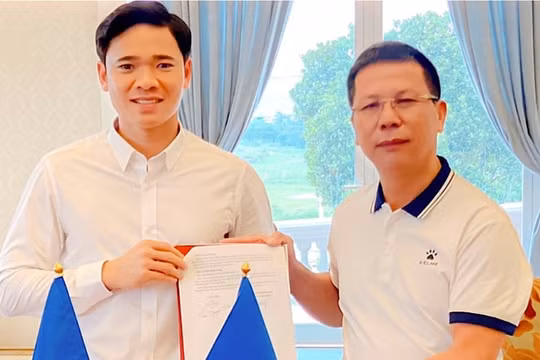 Trần Nguyên Mạnh chính thức gia nhập Nam Định FC
