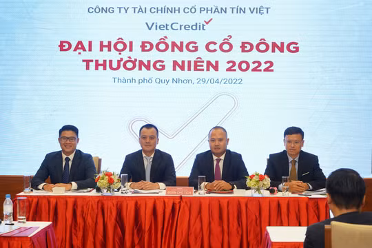 VietCredit tổ chức thành công Đại hội đồng cổ đông thường niên năm 2022