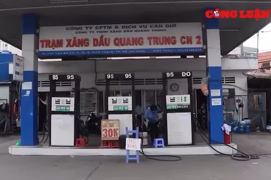TP. HCM còn 108 cửa hàng xăng dầu thiếu nguồn cung