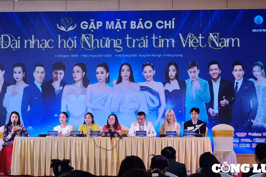 Hồ Ngọc Hà, Lệ Quyên, Tuấn Hưng cùng góp mặt ở đại nhạc hội ‘Những trái tim Việt Nam’