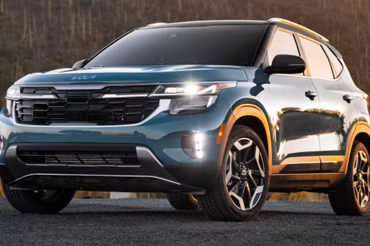Kia Seltos 2024 ra mắt tại Mỹ có hộp số mới, động cơ mạnh hơn