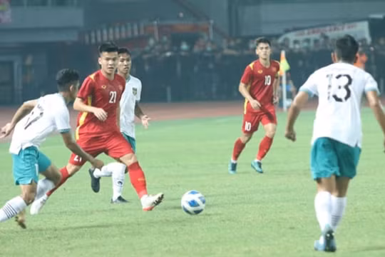 Vượt qua áp lực, U19 Việt Nam hòa U19 Indonesia