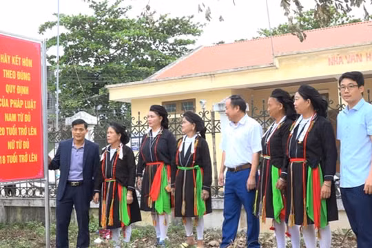 Tuyên Quang: Người có uy tín góp phần giảm thiểu tình trạng tảo hôn trong đồng bào DTTS