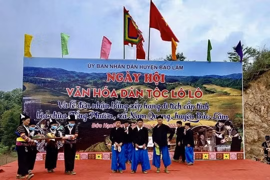 Ngày hội văn hóa dân tộc Lô Lô ở Cao Bằng