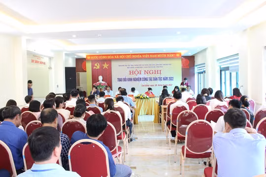 Trao đổi kinh nghiệm về công tác dân tộc của 8 tỉnh, thành phố khu vực phía Bắc năm 2022