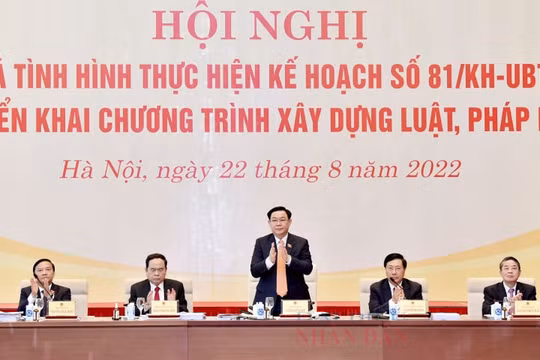 Tiếp tục bảo đảm chất lượng xây dựng luật, pháp lệnh