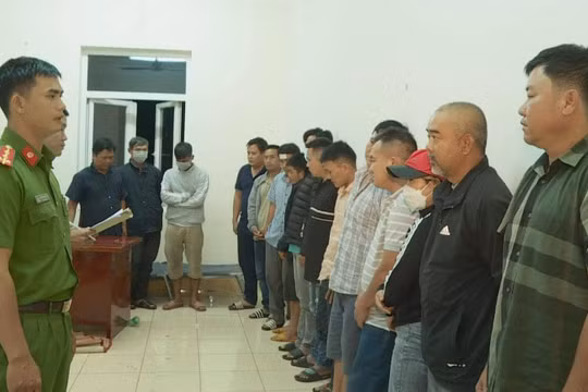 Đánh sập đường dây đánh bạc quy mô lớn, số tiền giao dịch trên 40 tỷ đồng