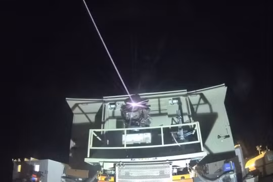 Israel thử nghiệm thành công hệ thống phòng thủ tên lửa laser mới