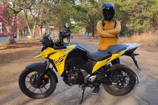 Chi tiết mẫu xe Suzuki V-Strom 250 SX 2023 vừa ra mắt