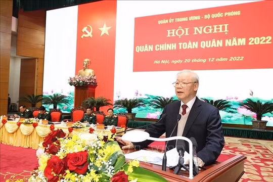 Tổng Bí thư Nguyễn Phú Trọng: Xây dựng Quân đội tinh, gọn, mạnh