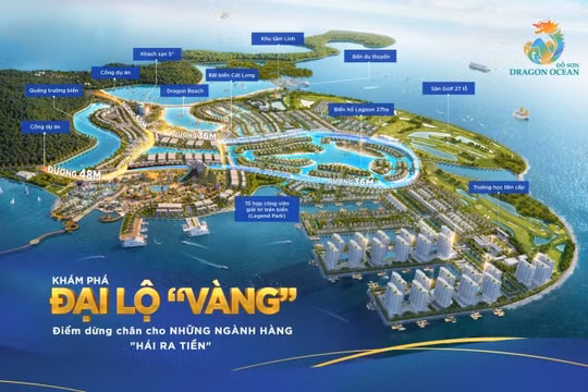 Sức hấp dẫn của các đại lộ “vàng” tại Dragon Ocean Đồ Sơn - điểm dừng chân cho những ngành hàng “hái ra tiền”