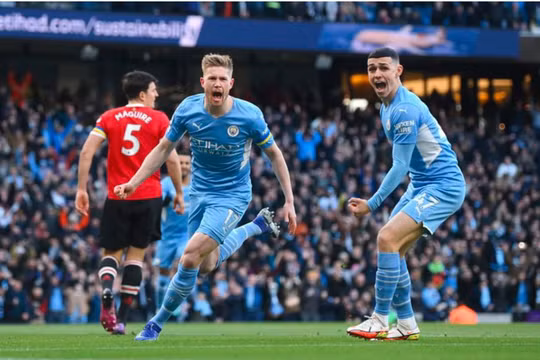 Thua đậm Man City 1-4, Man United văng khỏi Top 4 Ngoại hạng Anh