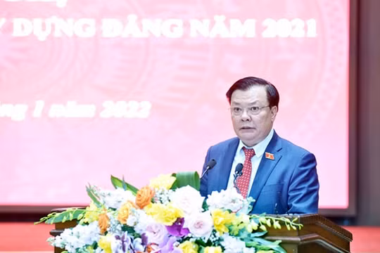 Bí thư Thành ủy Hà Nội: Công tác xây dựng Đảng là nhiệm vụ then chốt