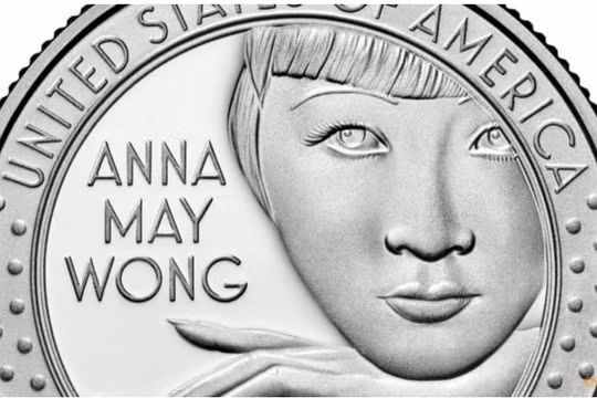 Diễn viên Anna May Wong trở thành người gốc Á đầu tiên có mặt trên đồng tiền Mỹ