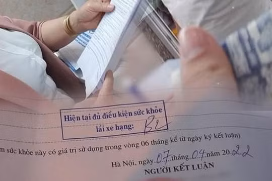 Bộ Y tế đề nghị siết chặt quản lý kiểm tra khám sức khoẻ lái xe