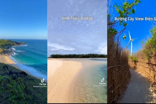 Đảo Phú Quý đẹp như mơ trong khung hình của các Tiktoker