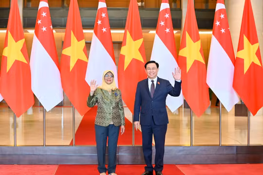 Quan hệ Đối tác Chiến lược Việt Nam - Singapore đang phát triển hết sức tốt đẹp