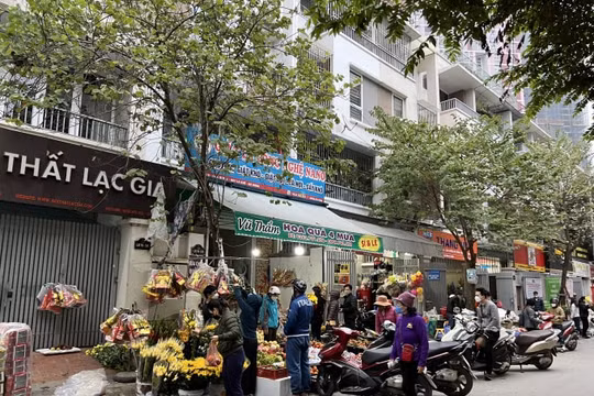 Thị trường đồ cúng Táo Quân nhộn nhịp ngày chính lễ