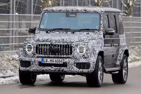 Mercedes-Benz G-Class bản nâng cấp lộ diện tại Đức