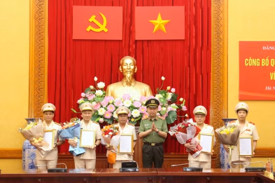 Bộ Chính trị chỉ định 2 Thiếu tướng tham gia Ban Thường vụ Đảng ủy Công an Trung ương