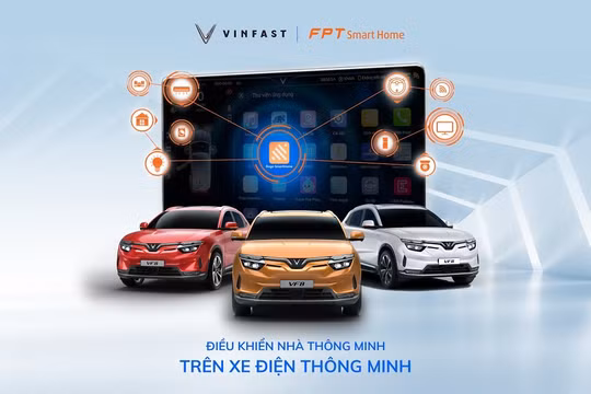 Điều khiển nhà thông minh chỉ bằng câu lệnh “Hey VinFast!” trên VF 8