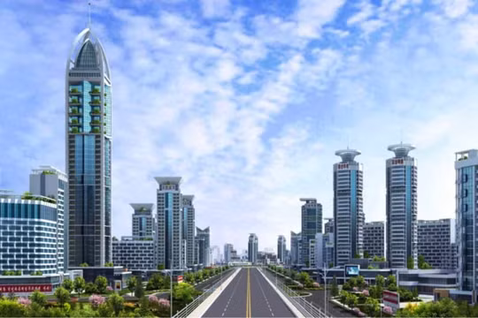 Triều Tiên xây 10.000 ngôi nhà mới trên dãy phố chọc trời cho dân thủ đô