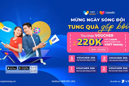 VNPT Money hợp tác Lazada: Bổ sung mảnh ghép còn thiếu của thương mại điện tử