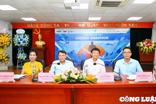 Ra mắt giải chạy 'OneWay marathon – Chinh phục những cung đường'