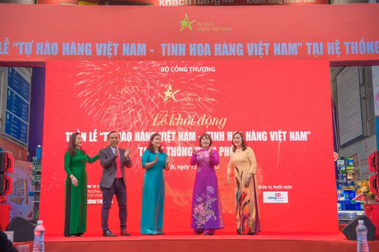 Khởi động Tuần lễ “Tự hào hàng Việt Nam - Tinh hoa hàng Việt Nam”