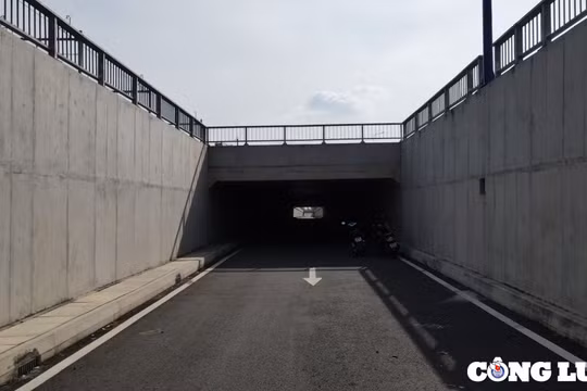 Hiện trạng hầm chui trăm tỷ chuẩn bị thông xe ở cửa ngõ phía đông TP. HCM
