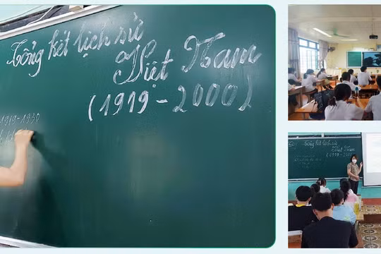 Lịch sử là môn học bắt buộc trong chương trình giáo dục nghề nghiệp cấp THPT