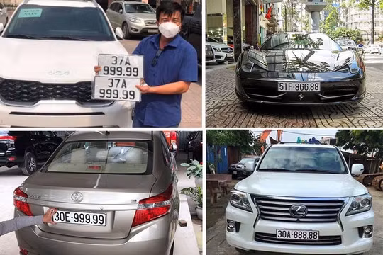 Thí điểm đấu giá biển số xe ô tô: “Chốt” mức giá khởi điểm là 40 triệu đồng