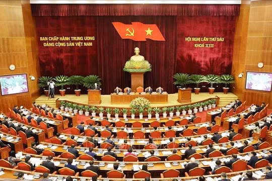 Ngày làm việc thứ hai Hội nghị Trung ương 6 khóa XIII: Thảo luận hai đề án quan trọng