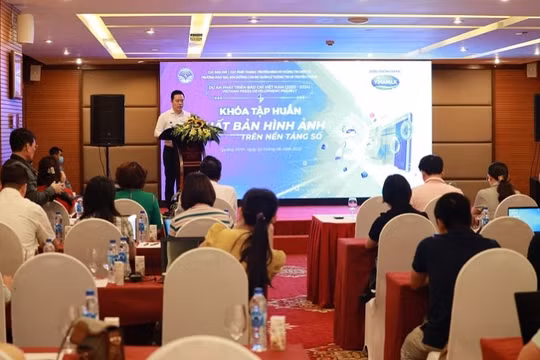 Tập huấn trang bị kỹ năng sản xuất, thuyết trình, phân tích các tác phẩm ảnh báo chí