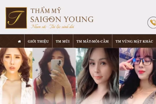 Phòng khám chuyên khoa Phẫu thuật thẩm mỹ Sài Gòn Young bị phạt 28,5 triệu đồng